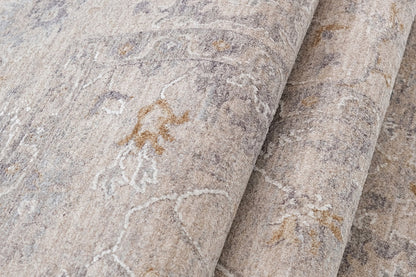 Luxor Beige Grey Transitional Rug