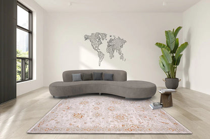 Luxor Rust Transitional Rug