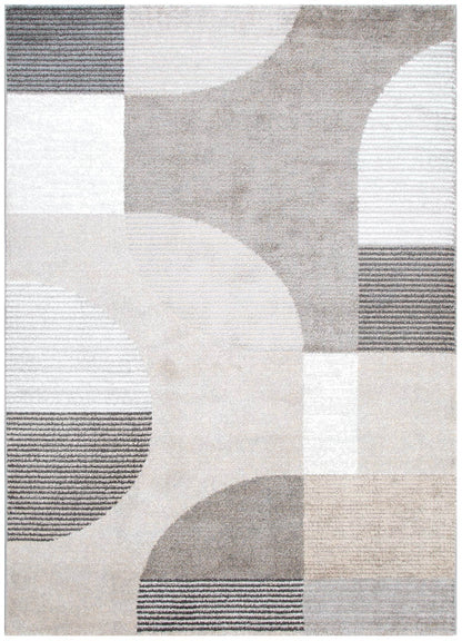 Dandy Modern Beige Brown Rug ‚Äö√Ñ√Æ polypropylene rug, designer neutral, Haus & Harbour