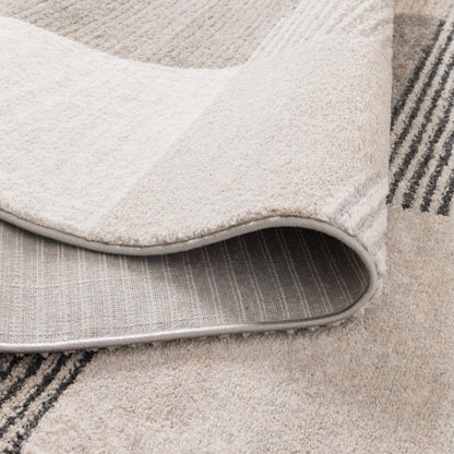 Dandy Modern Beige Brown Rug
