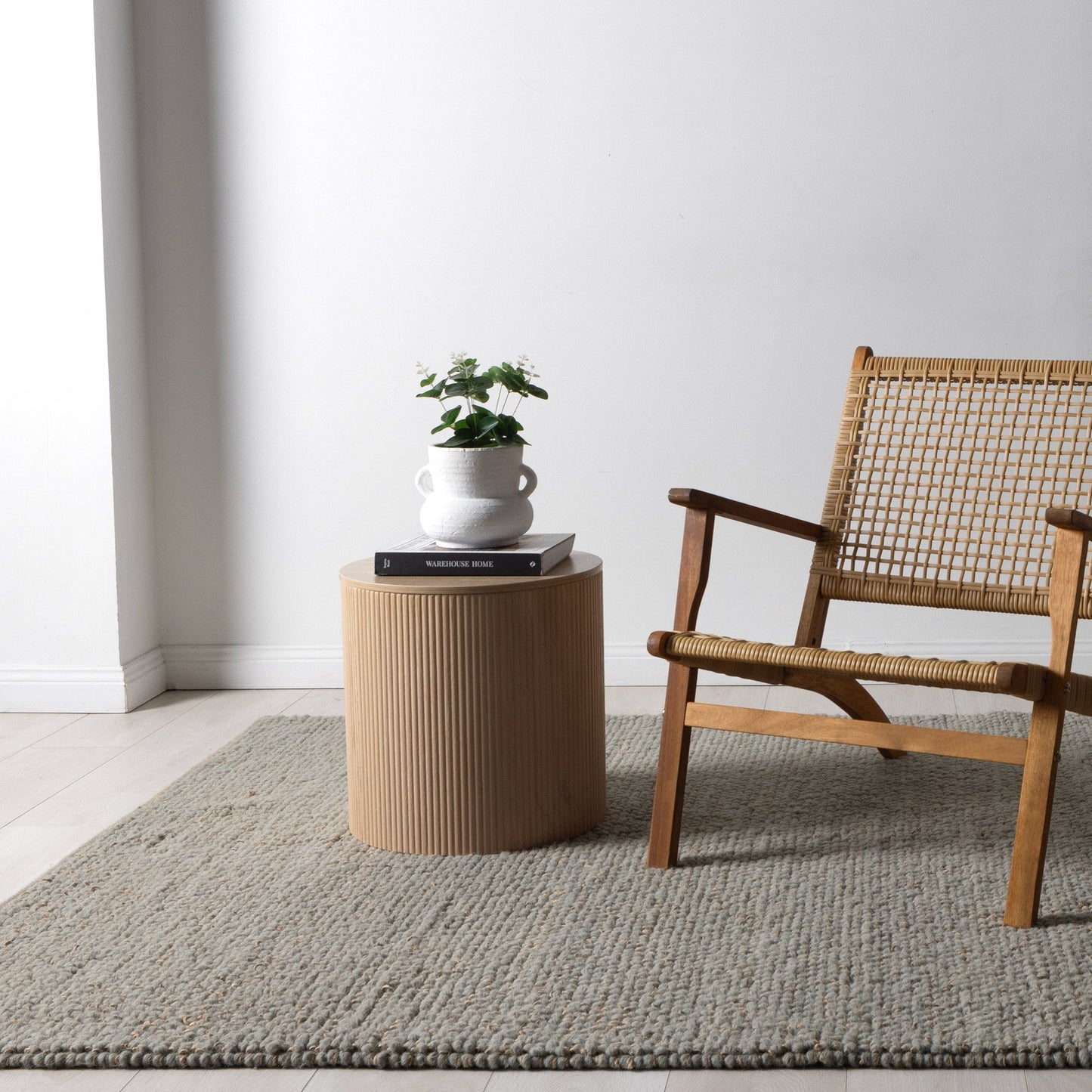 Max Weave Modern Grey Blue Rug