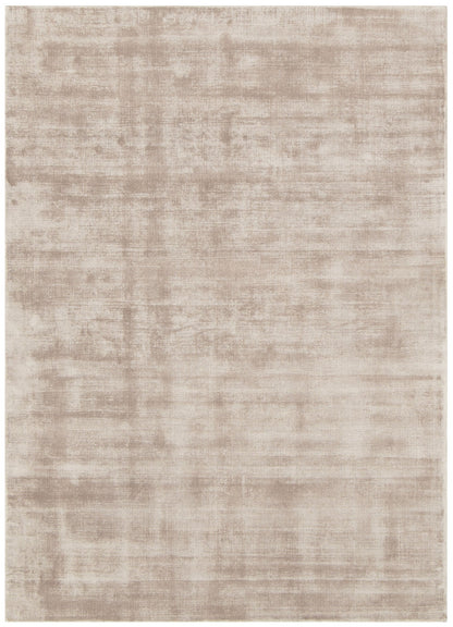 Rivareno Modern Beige Rug ‚Äö√Ñ√Æ viscose rug, soft sheen, subtle, Haus & Harbour