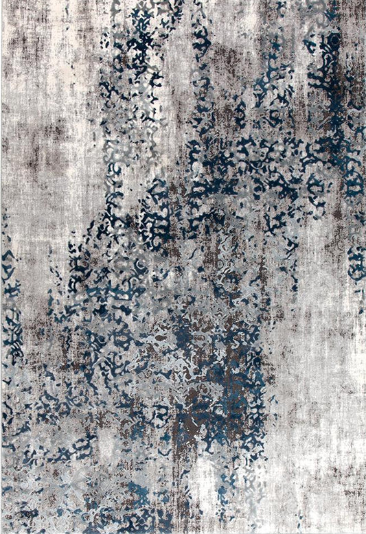 Dorna Blue and Grey Rug