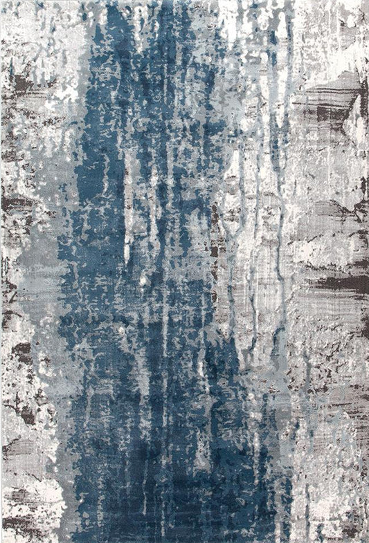 Dorna Denim Gray and Blue Rug