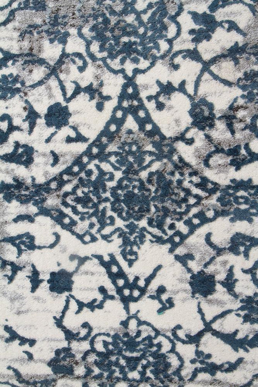 Dorna Snow Blue Rug