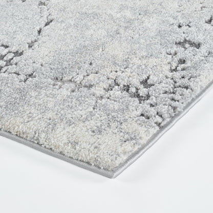 Evara Ivory Grey Rug