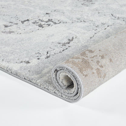 Evara Ivory Grey Rug