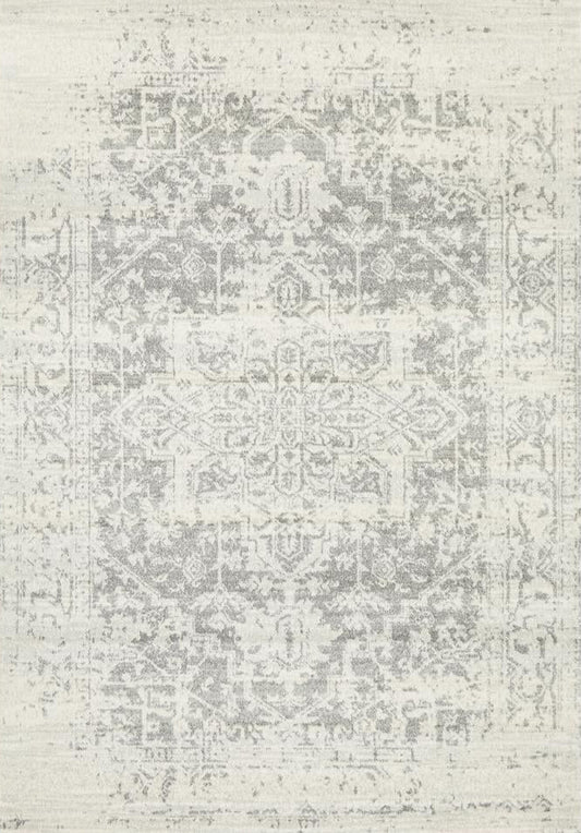 Pietra Snow Silver Rug