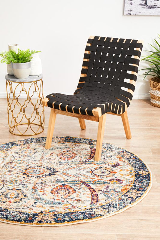 Pietra Ivory Multicolor Rug