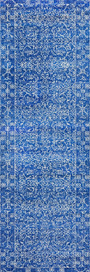 Pietra Ink Bue Runner Rug