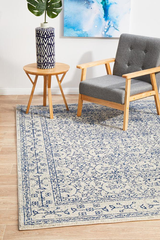 Pietra Frost White Rug