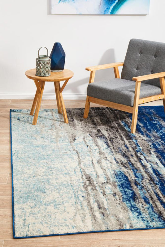 Pietra Cobalt Blue Rug