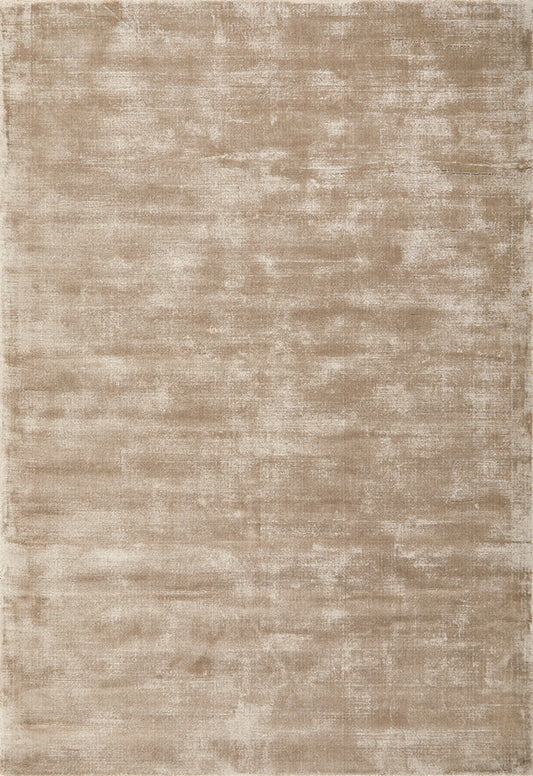 Elvane Natural Beige Viscose Rug