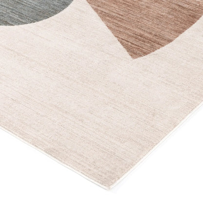 Orin Ivory Brown Rug