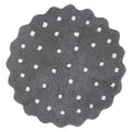 Dream Grey Round Kids Rug
