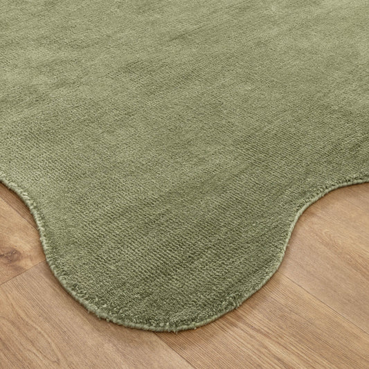 Ondella Green Round Rug