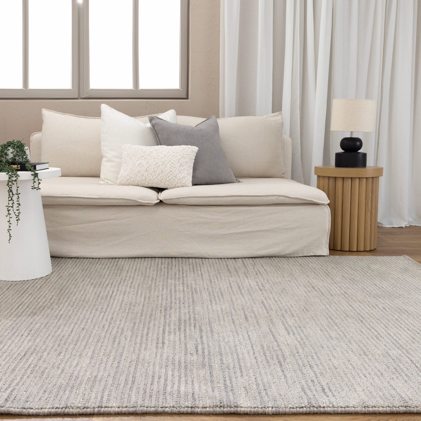 Tuscany Grey Wool Rug