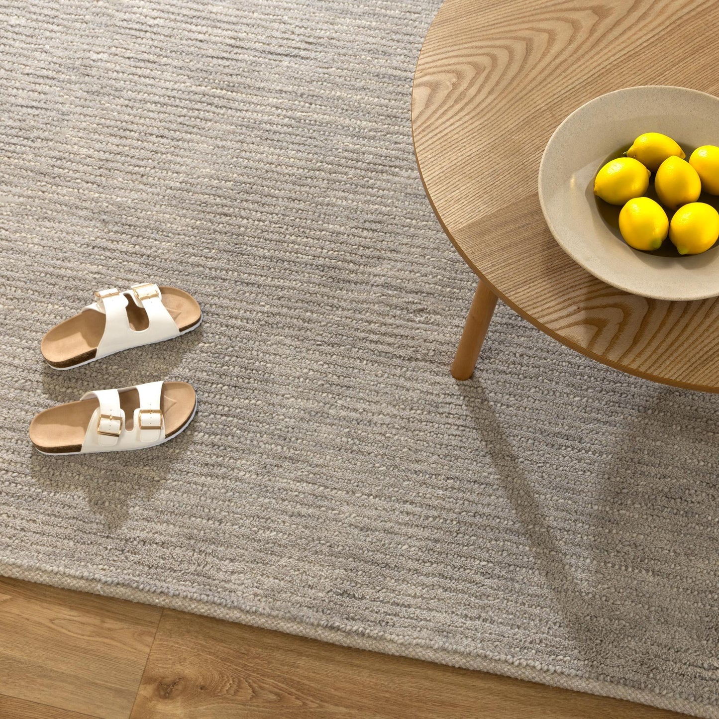Tuscany Grey Wool Rug