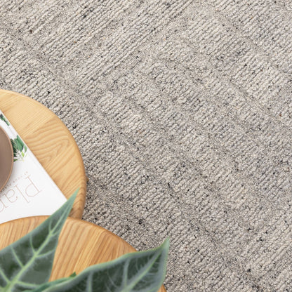 Serenity Grey Wool Rug