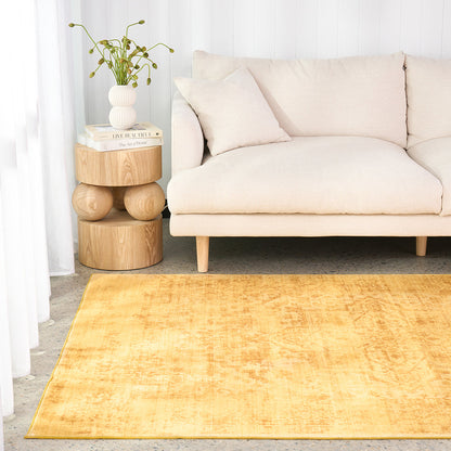 Gemmara Amber Rust Washable Rug