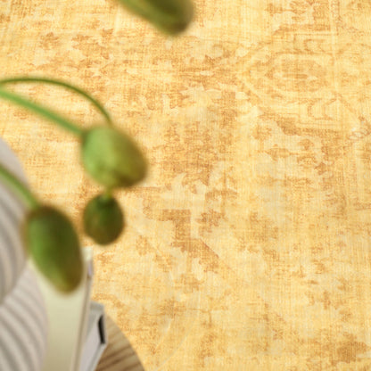 Gemmara Amber Rust Washable Rug