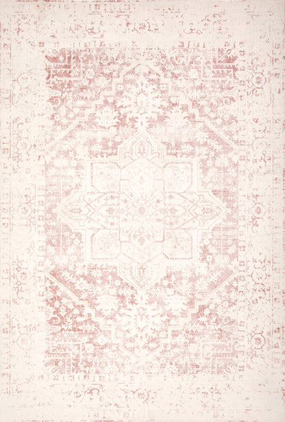 Gemmara Rose Pink Washable Rug
