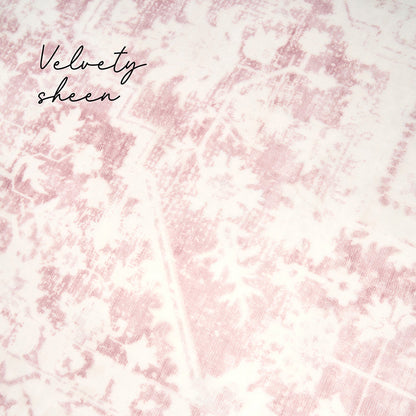Gemmara Rose Pink Washable Rug