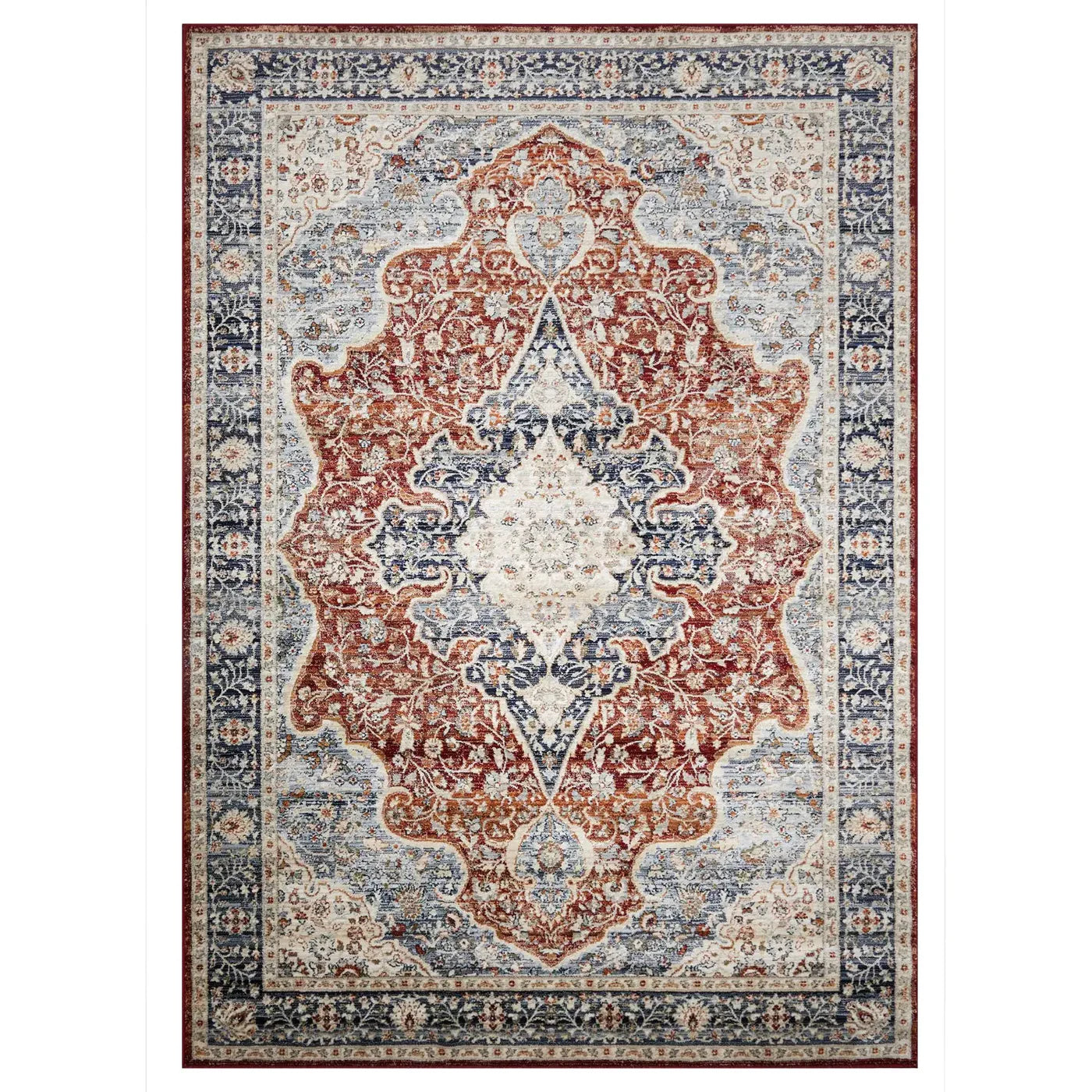 Berren Brown Traditional Rug