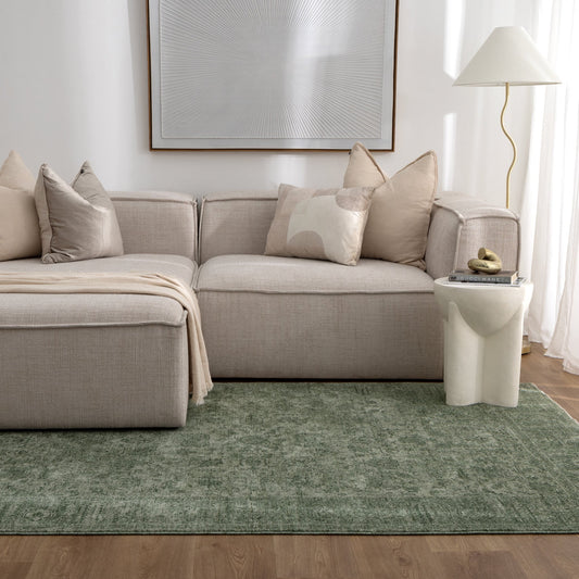 Legacy Green Transitional Rug