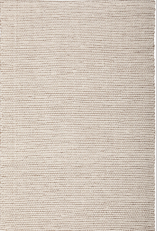 Selvia Cream Beige Wool & Jute Rug