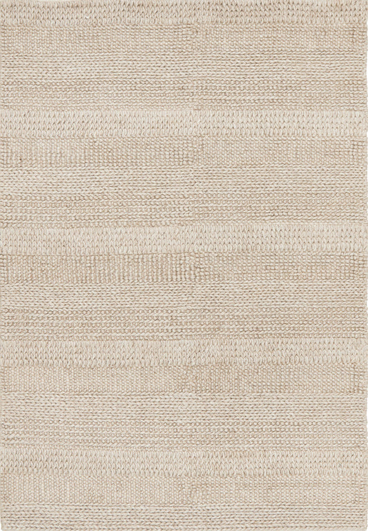 Halden Pewter Beige Wool Rug