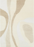 Mallee Ivory Beige Wool Rug