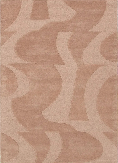 Arlen Peach Wool Rug