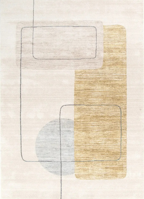Tavon Ivory Beige Rug