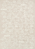Poppy Ivory Wool Kids Rug