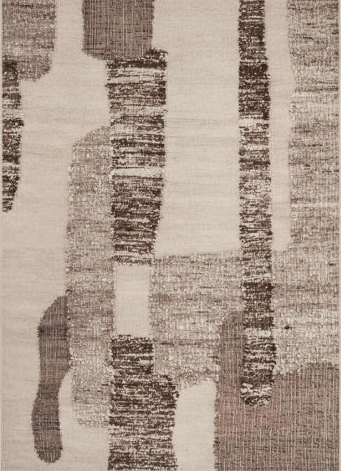 Moren Brown Wool Rug