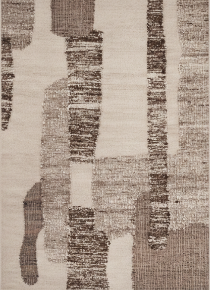 Moren Brown Wool Rug