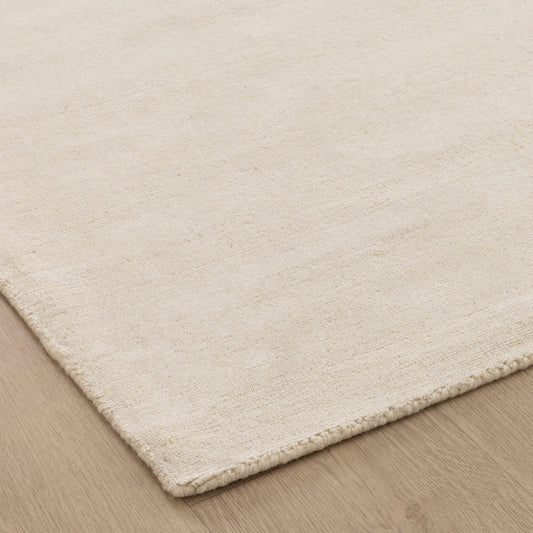 Desora Ecru Wool Rug