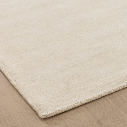Desora Ecru Wool Rug