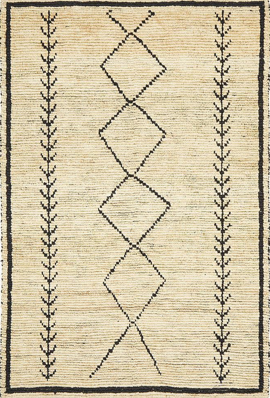 Javara Flax Beige Jute Rug