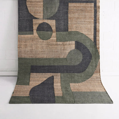 Oasis Green Jute Rug