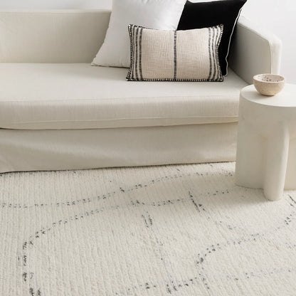 Sava Ivory Wool Rug