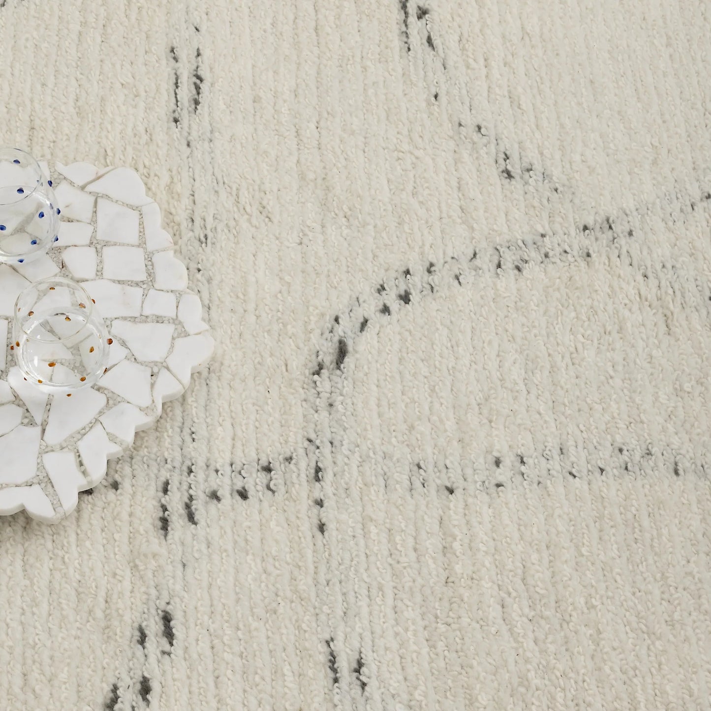 Sava Ivory Wool Rug
