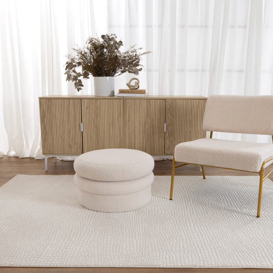 Calvero Modern Ivory Rug