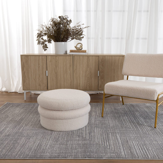 Aura Modern Grey Rug