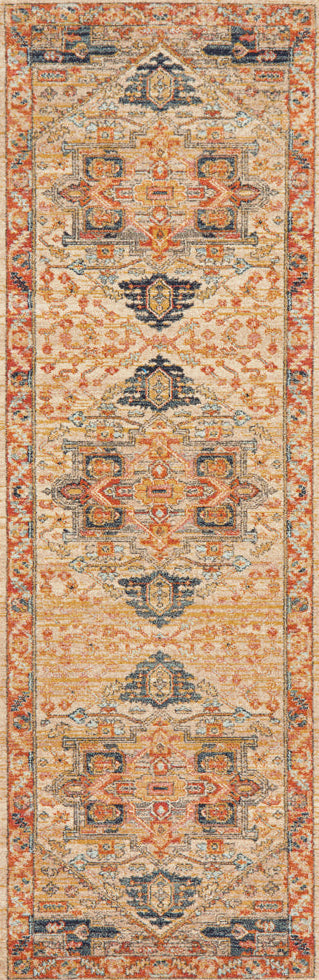 Cantera Rust Multicolor Runner Rug