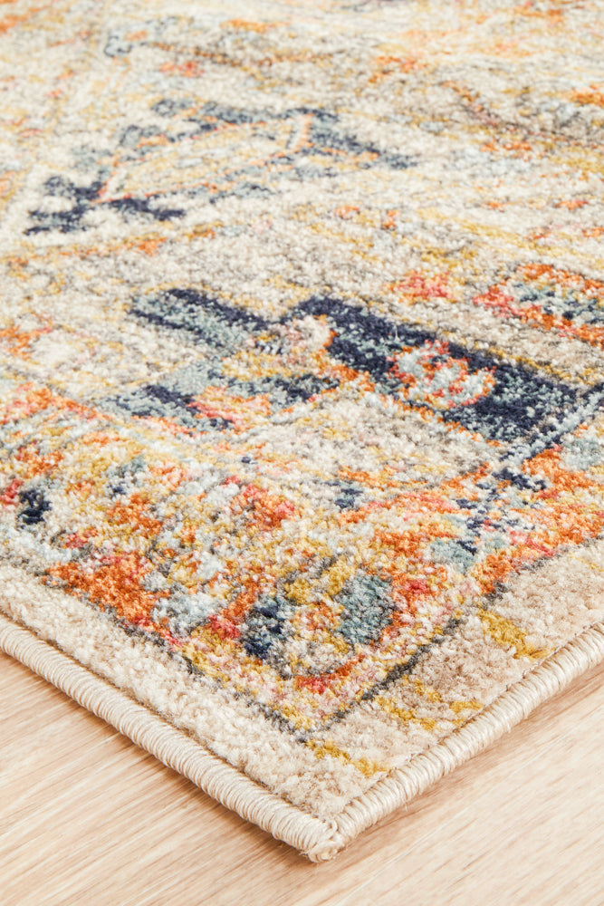 Cantera Rust Multicolor Runner Rug