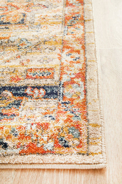 Cantera Rust Multicolor Runner Rug