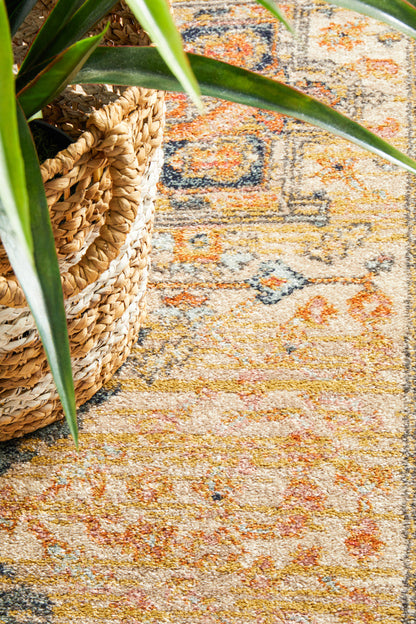 Cantera Rust Multicolor Runner Rug
