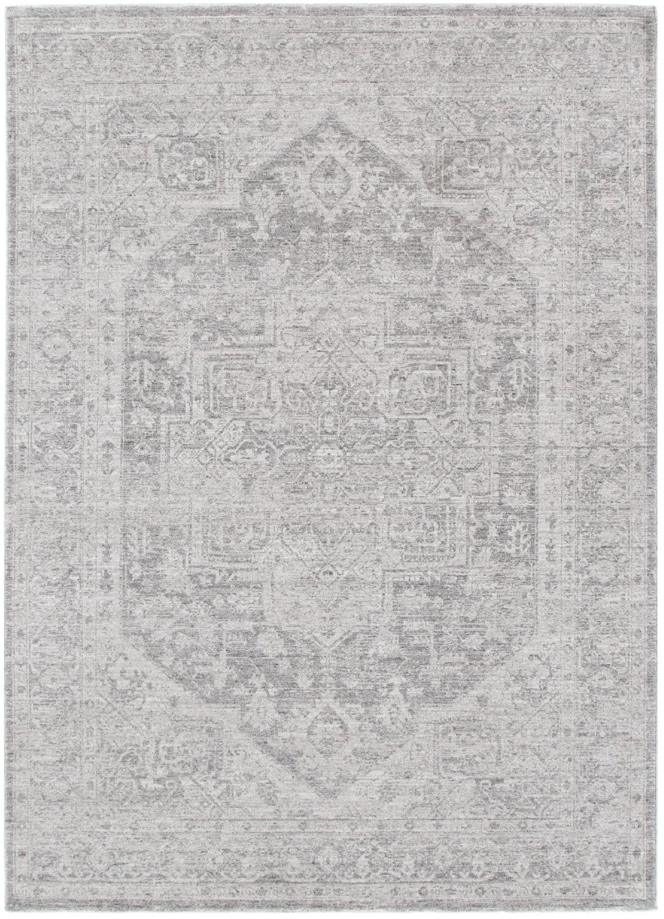 Legacy Grey Heritage Rug — polyester rug, versatile neutral, Haus & Harbour